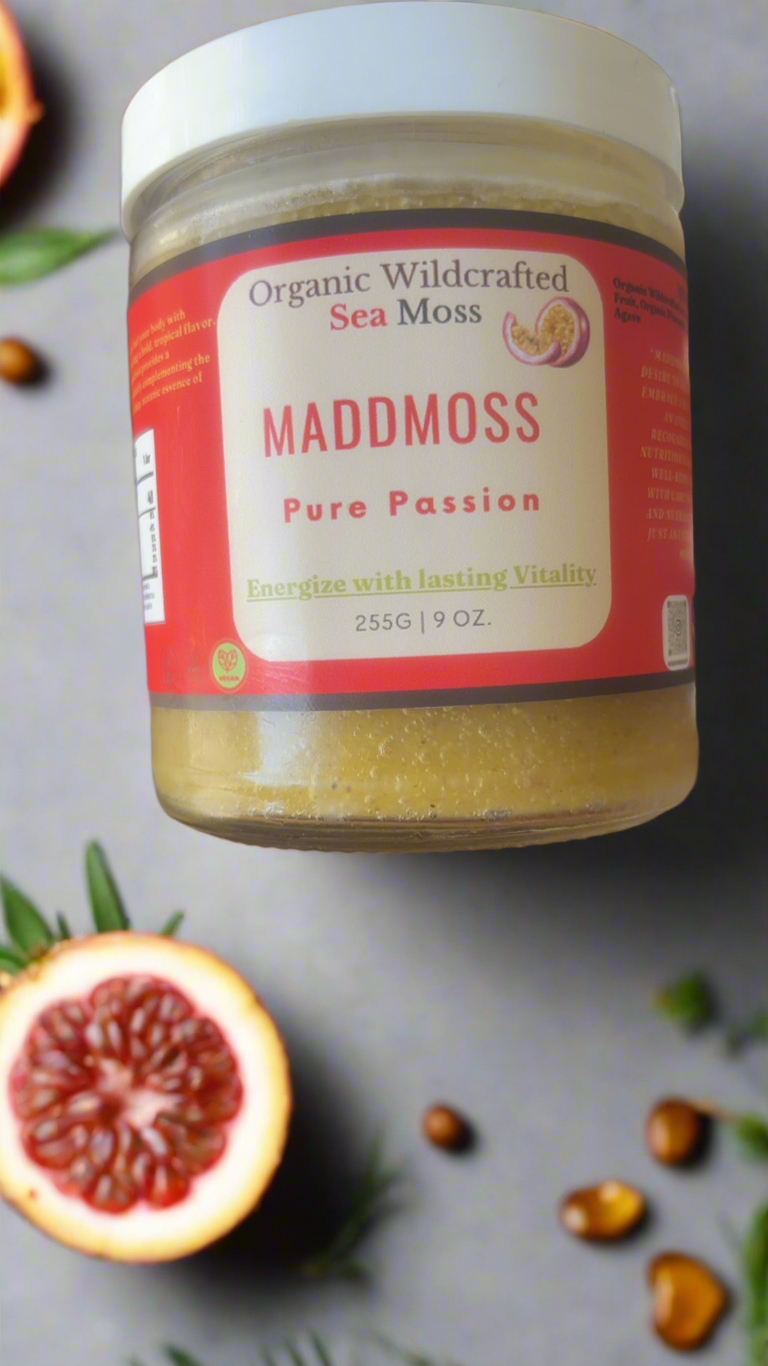Pineapple & Passionfruit infused Sea Moss Gel