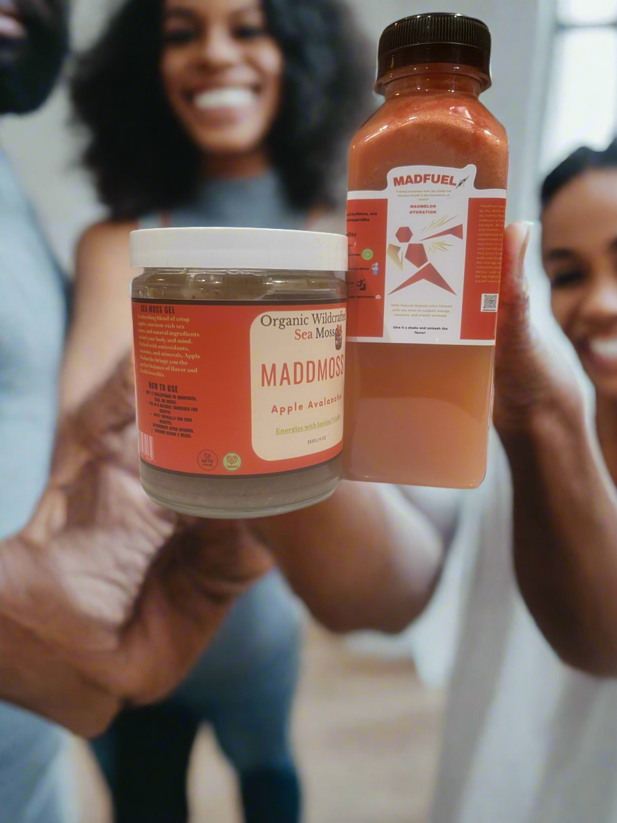 Apple & Burdockroot infused Sea Moss Gel