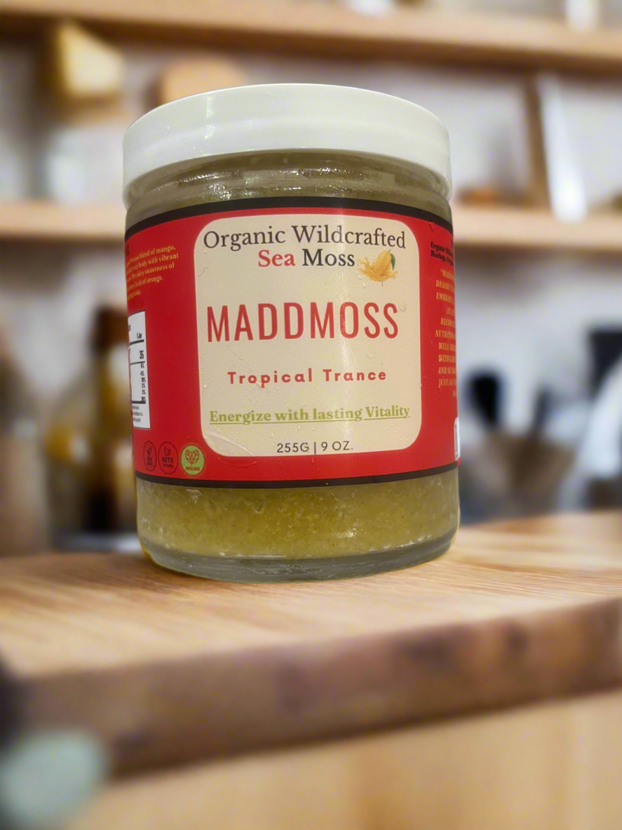Mango & Orange infused Sea Moss Gel