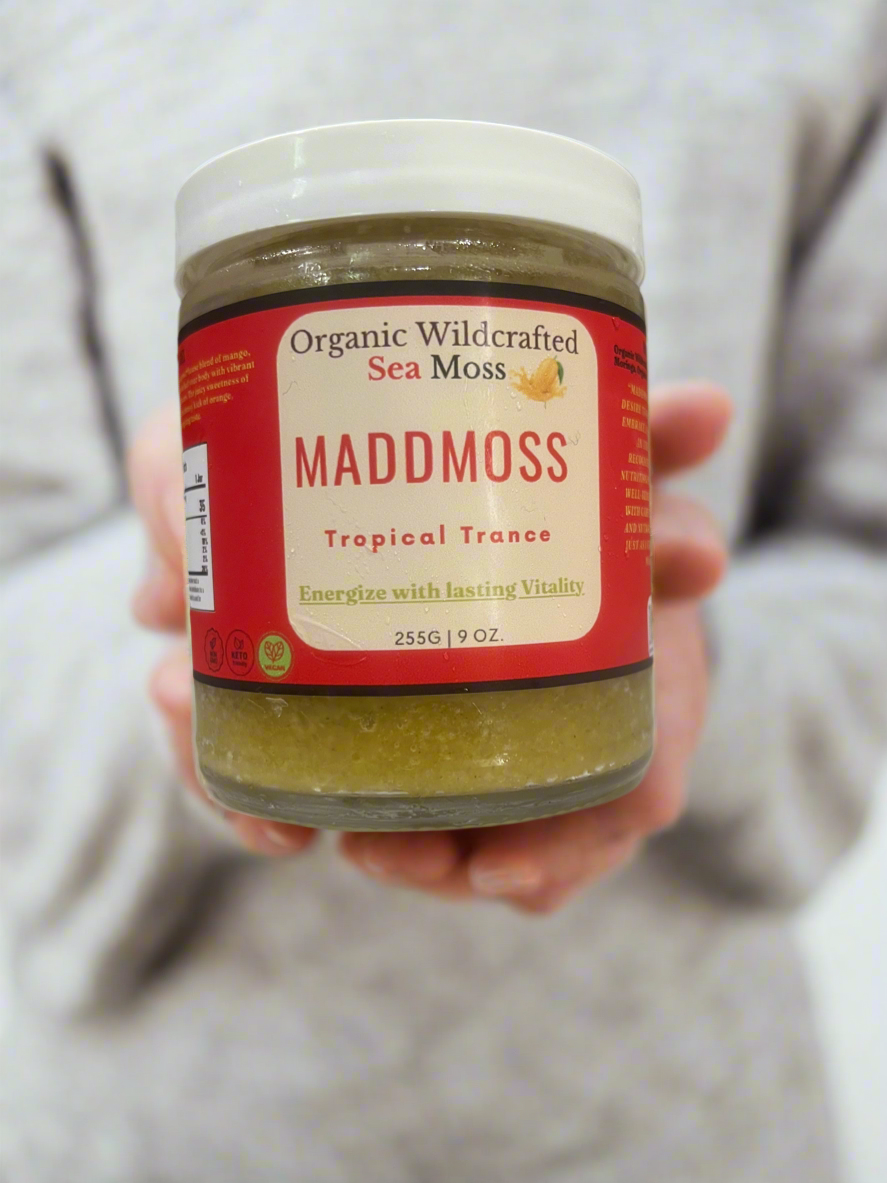 Mango & Orange infused Sea Moss Gel
