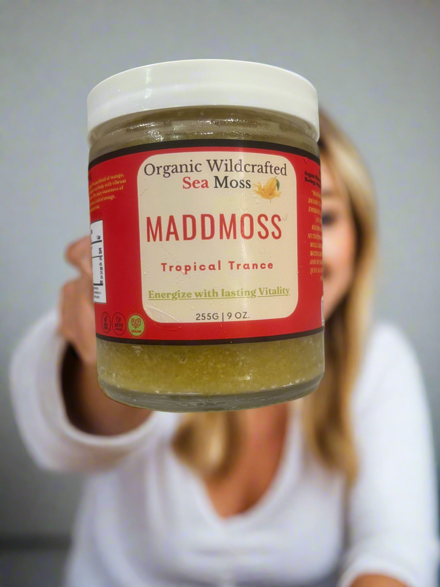 Mango & Orange infused Sea Moss Gel